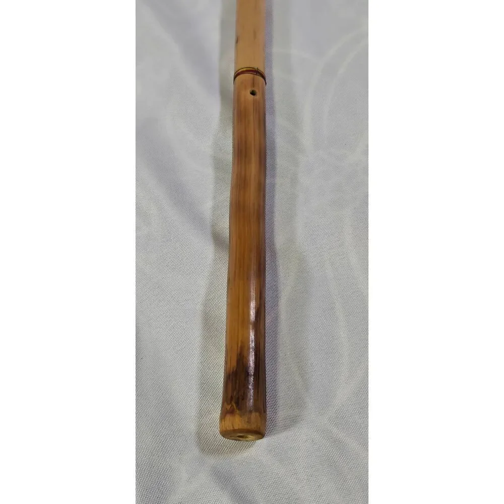 Handmade Bamboo Quena Flute featuring Kokopelli Design